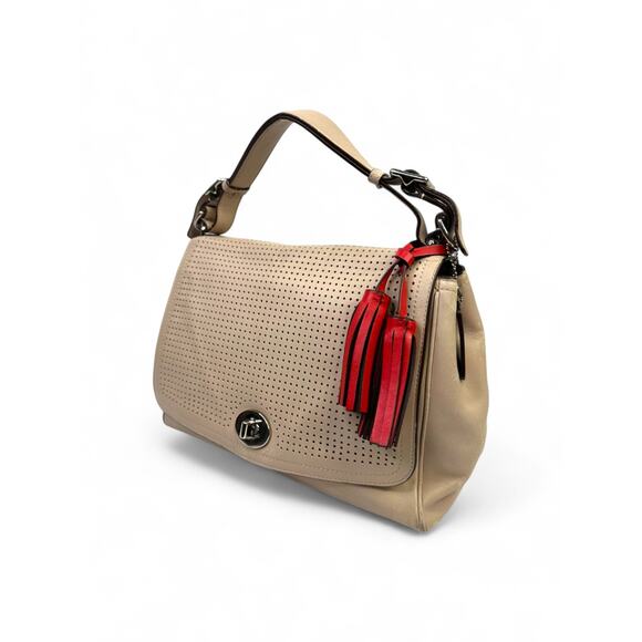 Coach Legacy Perforated Leather Romy Top Bag - Picture 9 of 15